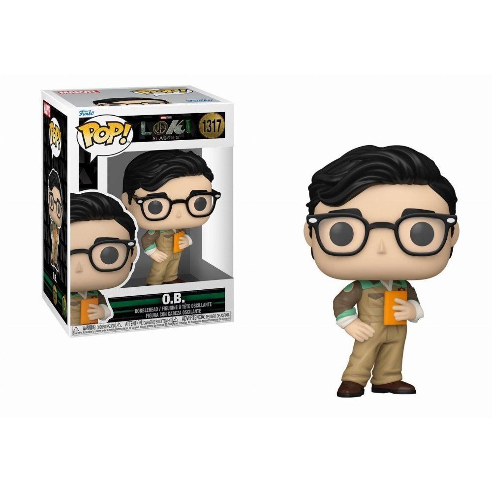 Funko Pop! Marvel: Loki Season 2 - O.B. #1317 Bobble-Head Vinyl Figure