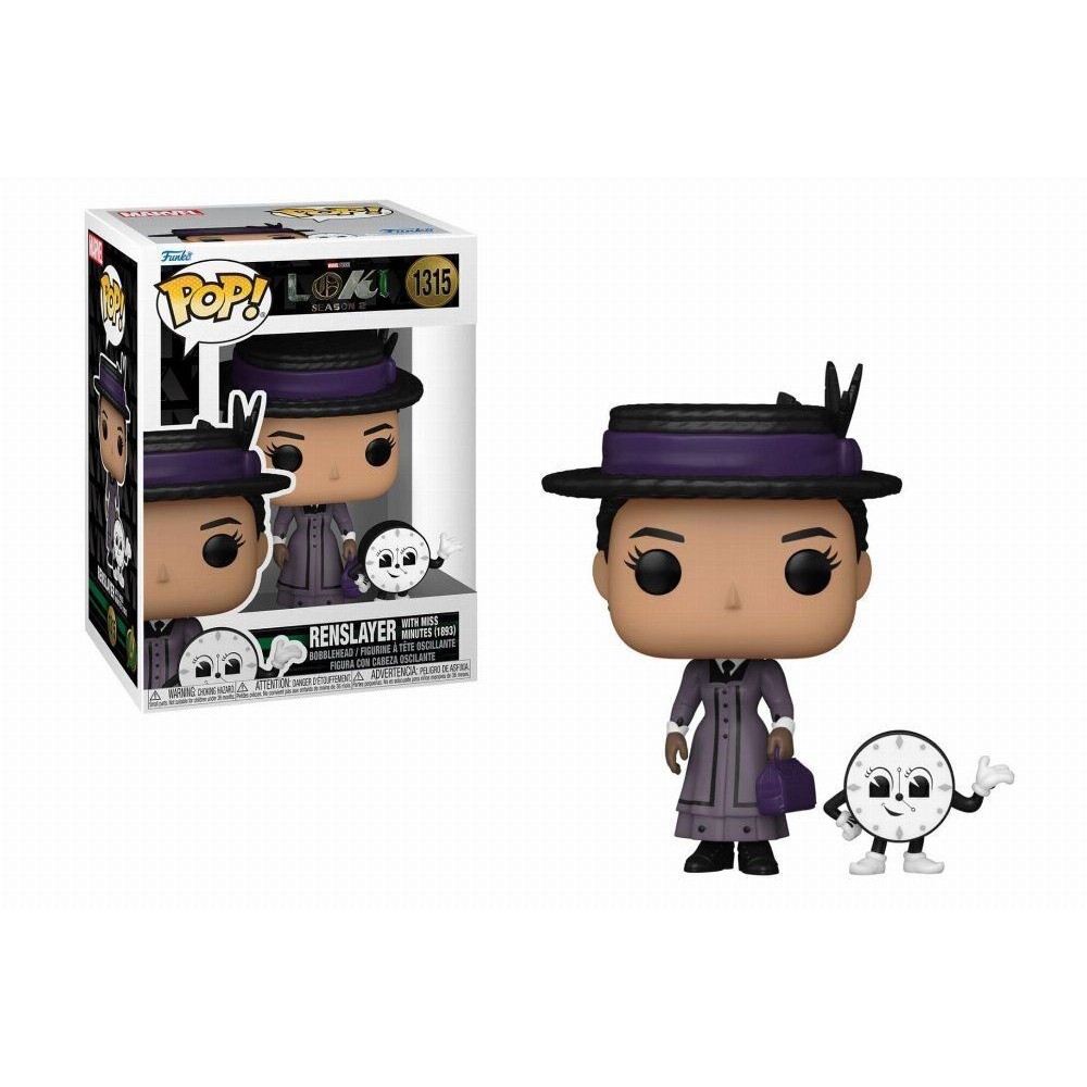 Funko Pop! Marvel: Loki Season 2 - Renslayer with Miss Minutes (1893) #1315 Bobble-Head Vinyl Figure