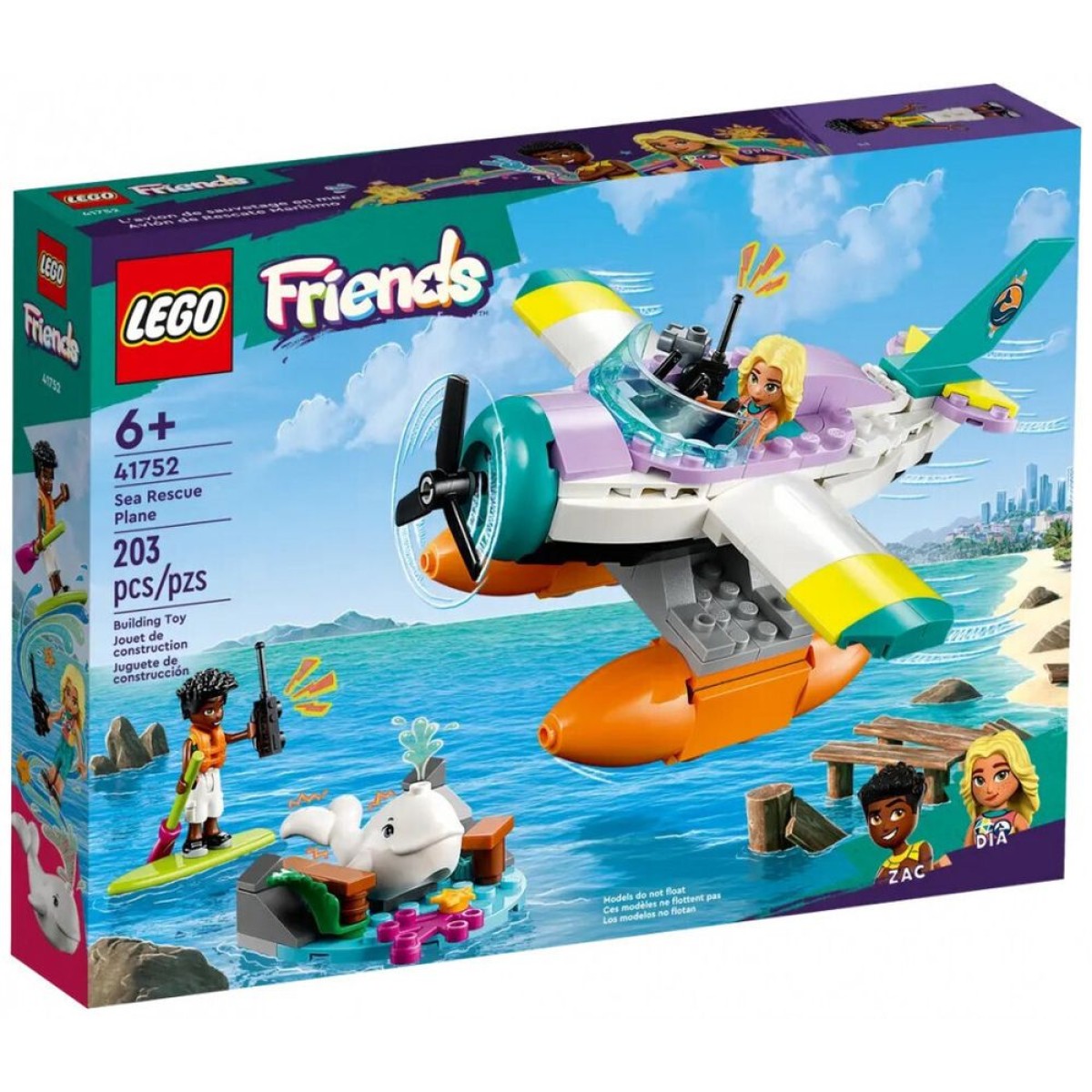 LEGO® Friends: Sea Rescue Plane (41752)