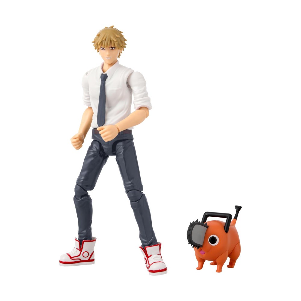 Bandai Anime Heroes: Chainsaw Man - Denji &amp; Pochita Action Figure (37027)