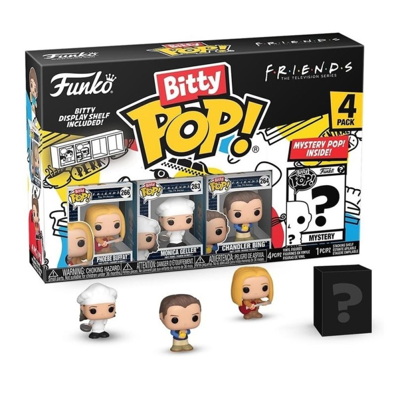Funko Bitty Pop! 4-Pack: Friends - Phoebe Buffay Vinyl Figures