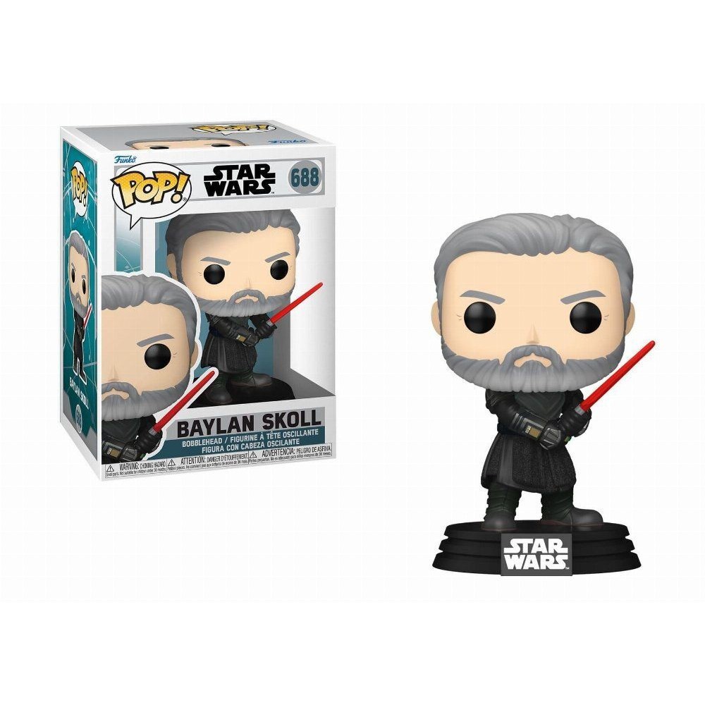 Funko Pop! Disney: Star Wars Ahsoka S2 - Baylan Skoll #688 Bobble-Head Vinyl Figure