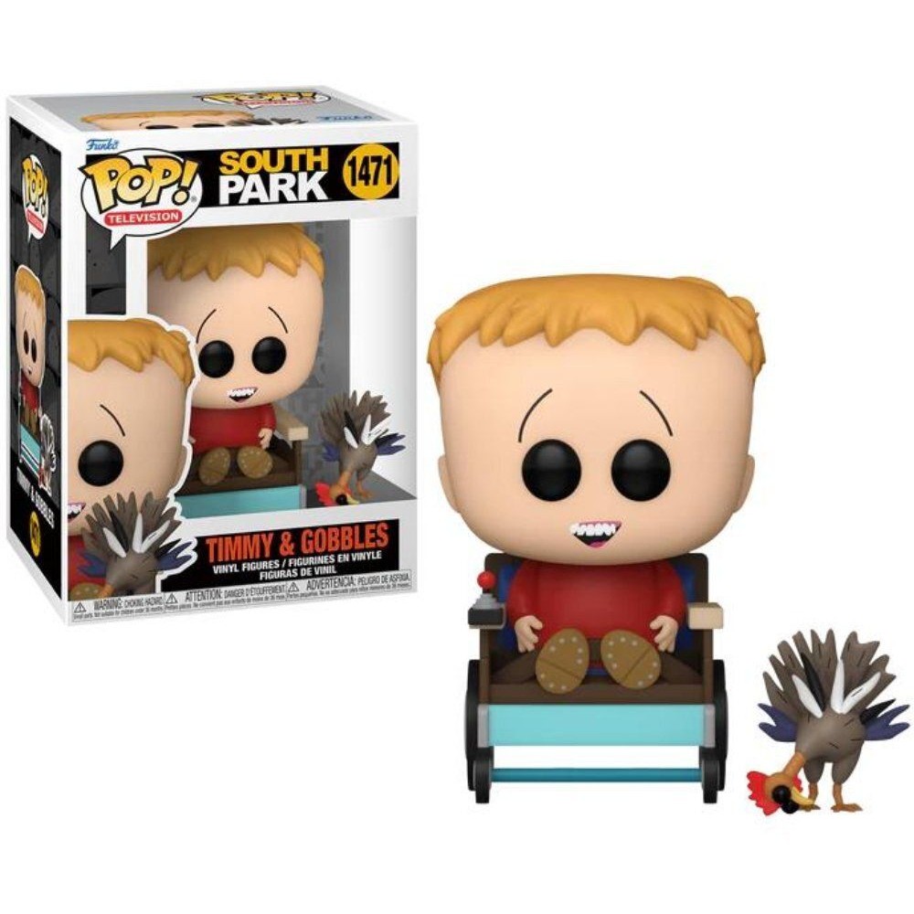 Funko Pop! Television: South Park - Timmy &amp; Gobbles #1471 Vinyl Figure