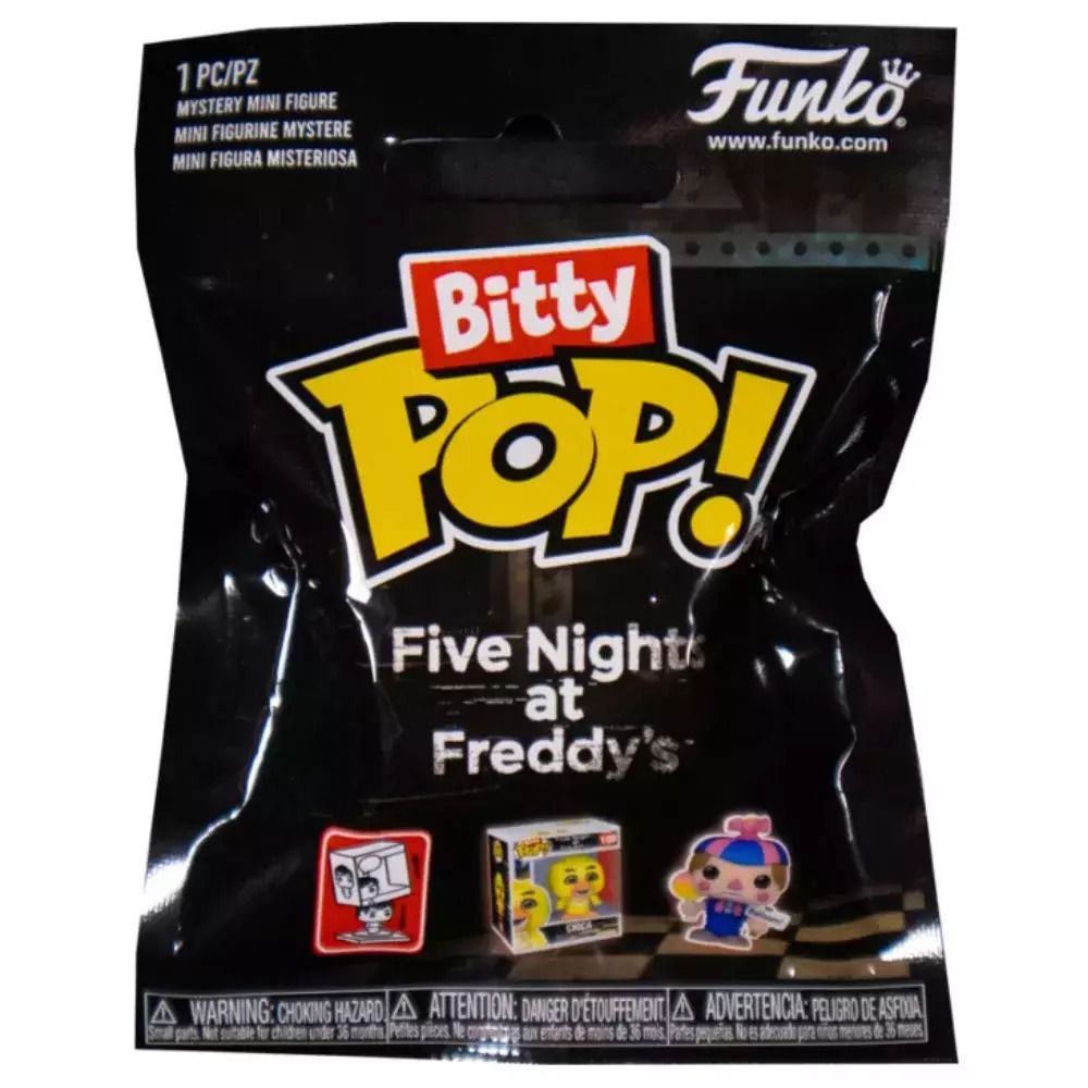 Funko Bitty Pop! Singles: Five Nights at Freddy's Mini Vinyl Figures (Blind Bag/Random)