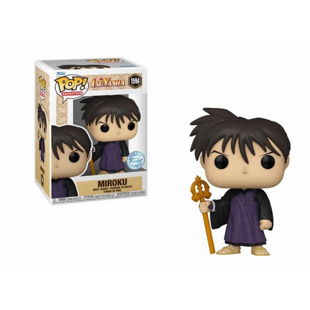 Funko Pop! Animation: Inuyasha - Miroku* (Special Edition) #1594 Vinyl Figure