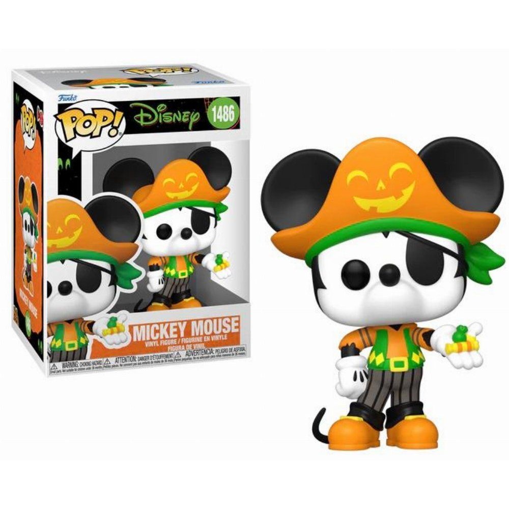 Funko Pop! Disney: Halloween - Mickey Mouse (Pirate) #1486 Vinyl Figure