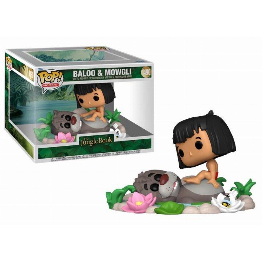 Funko Pop! Moments: The Jungle Book - Baloo &amp; Mowgli​ #1490 Vinyl Figure