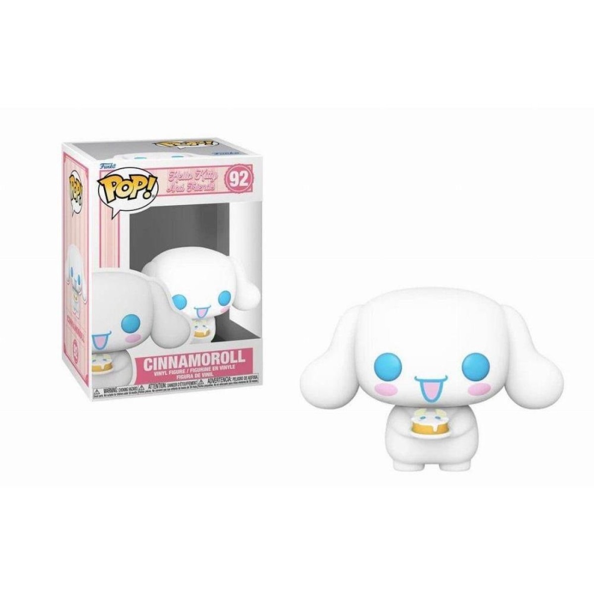 Funko Pop! Sanrio: Hello Kitty and Friends - Cinnamoroll (with Cake) #92 Vinyl Figure