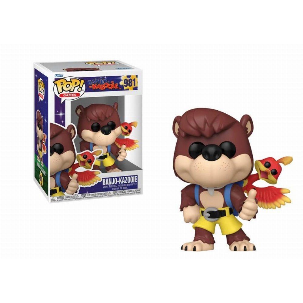 Funko Pop! Games: Banjo Kazooie - Banjo &amp; Kazooie #981 Vinyl Figure