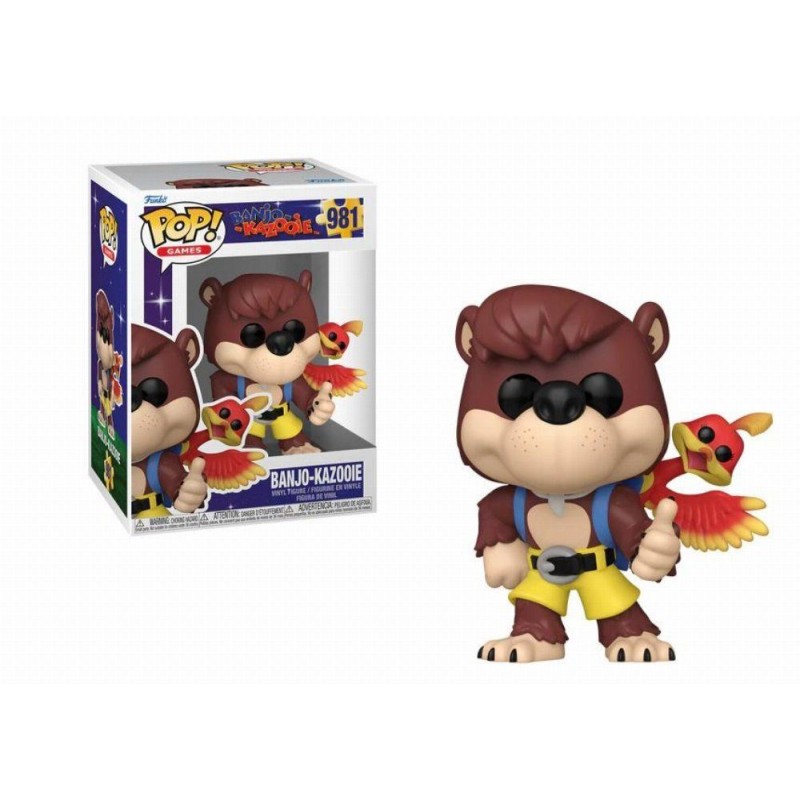 Funko Pop! Games: Banjo Kazooie - Banjo &amp; Kazooie #981 Vinyl Figure