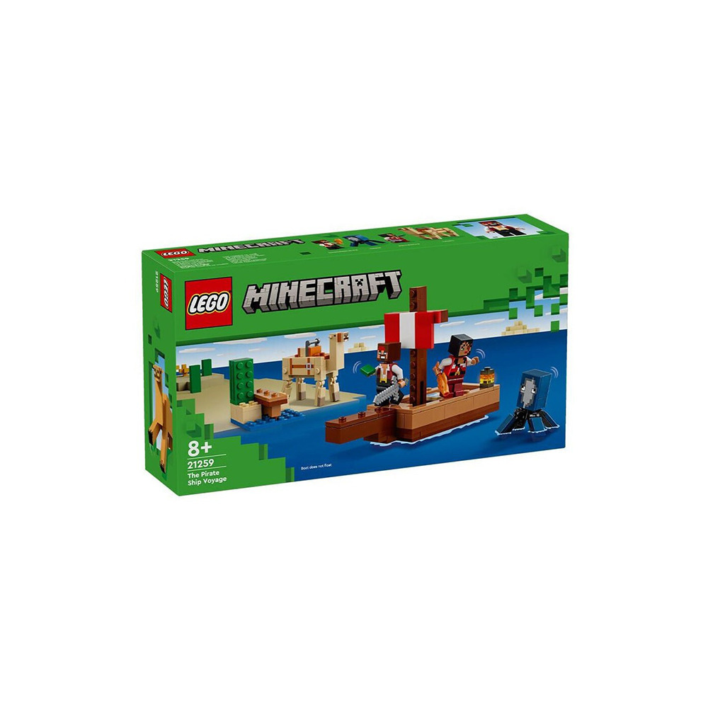 LEGO® Minecraft®: The Pirate Ship Voyage (21259)