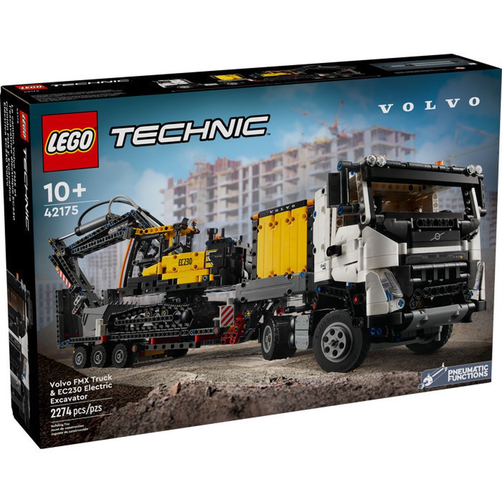 LEGO® Technic™: Volvo FMX Truck &amp; EC230 Electric Excavator (42175)
