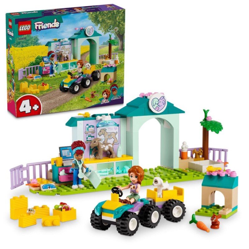 LEGO® Friends: Farm Animal Vet Clinic Toy (42632)