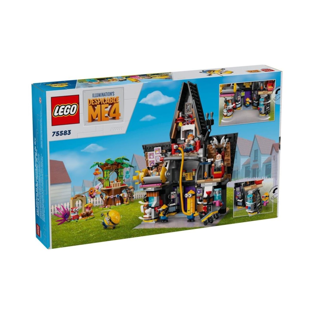LEGO® Despicable Me: 4 Minions and Gru's Family Mansion (75583)
