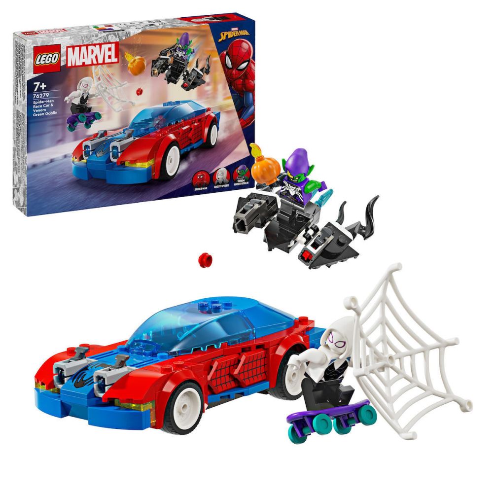 LEGO® Marvel: Spider-Man Race Car &amp; Venom Green Goblin (76279)
