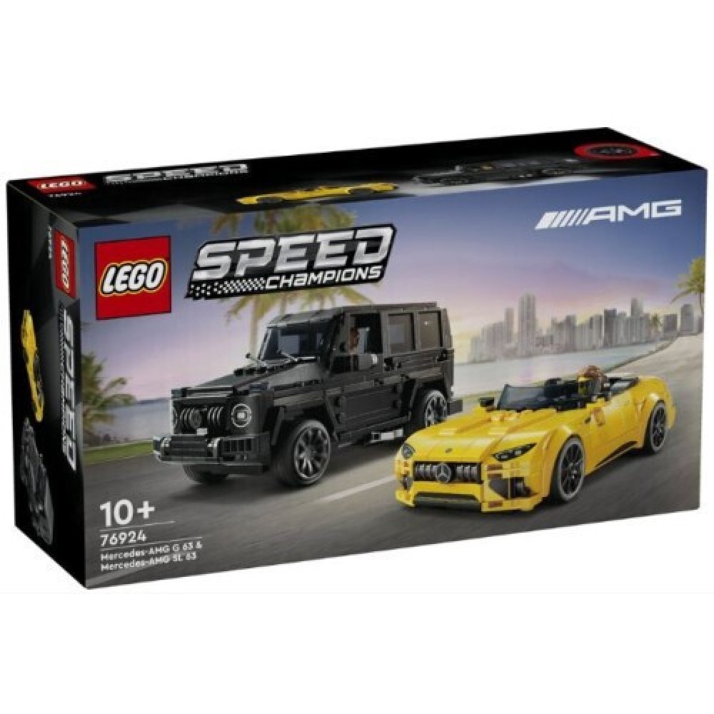 LEGO® Speed Champions: Mercedes-AMG G 63 &amp; Mercedes-AMG SL 63 (76924)