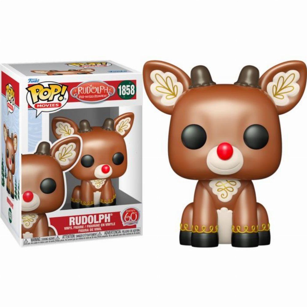 Funko Pop! Movies: Rudolph Red-Nosed Reindeer - Rudolph (Sitting) #1858 Vinyl Figure