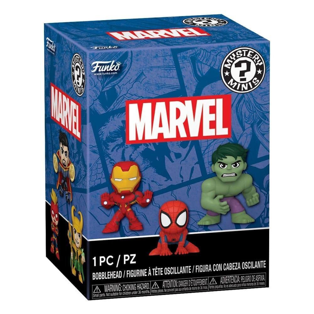 Funko Mystery Minis: Marvel - New Classics (Blind Box/Random) Bobble-Head Vinyl Figures