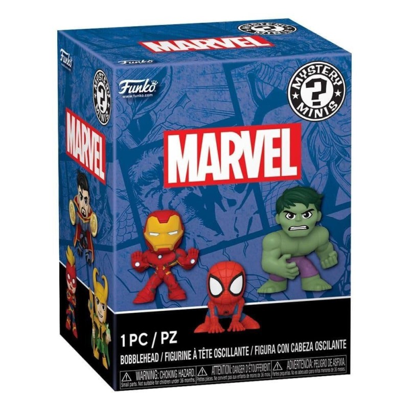 Funko Mystery Minis: Marvel - New Classics (Blind Box/Random) Bobble-Head Vinyl Figures