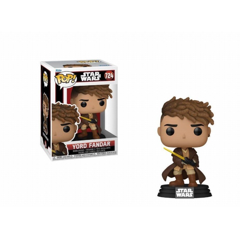 Funko Pop! Disney Star Wars: The Acolyte - Yord Fandar #724 Bobble-Head Vinyl Figure