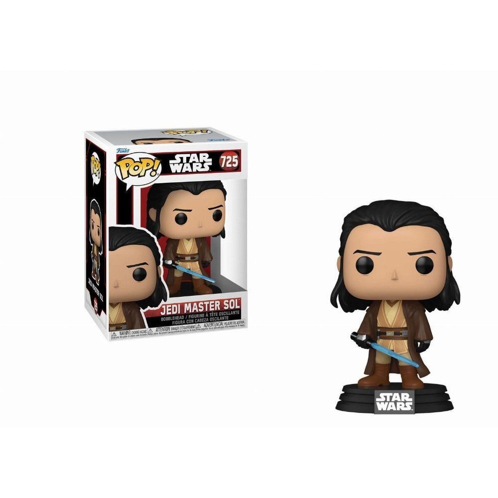 Funko Pop! Disney Star Wars: The Acolyte - Jedi Master Sol #725 Bobble-Head Vinyl Figure