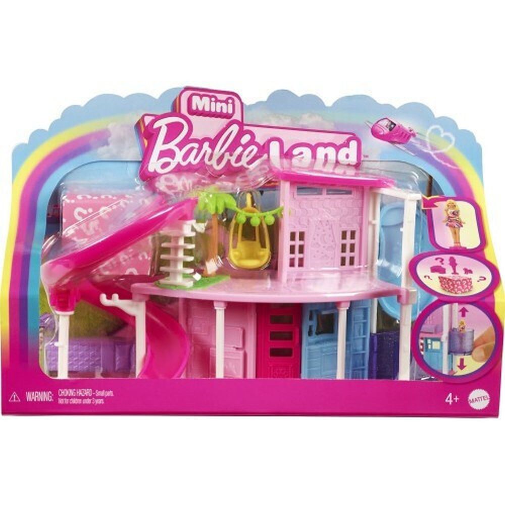 Mattel Barbie: Mini BarbieLand - House, Doll &amp; Accessories (HYF45)
