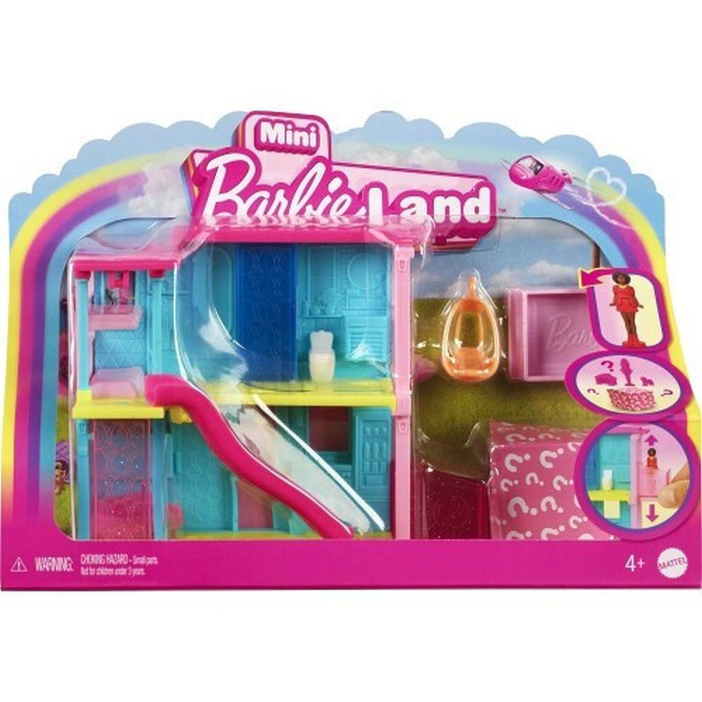 Mattel Barbie: Mini BarbieLand - House, Doll &amp; Accessories (HYF46)