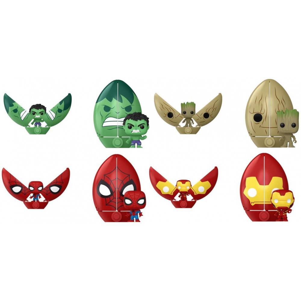 Funko Pocket Pop! Egg: Marvel (Blind Box/Random) Collectible Egg and Vinyl Figure