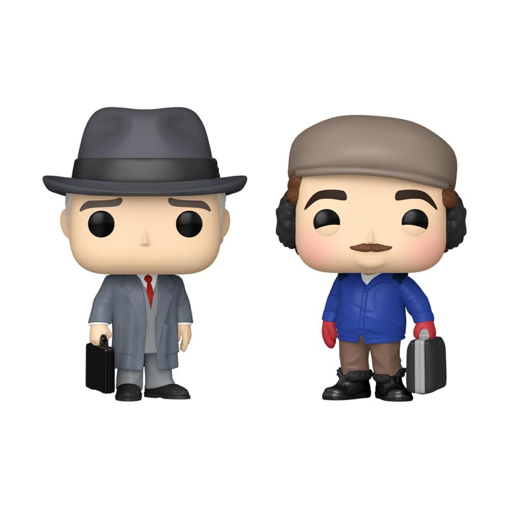 Funko Pop! 2-Pack Movies: Planes, Trains and Automobiles - Neal Page &amp; Del Griffith Vinyl Figures