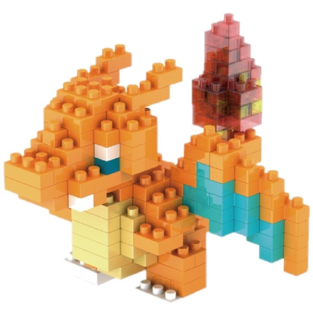 Bandai Nanoblock : Pokemon - Charizard Building Block Figure (NBPM008)