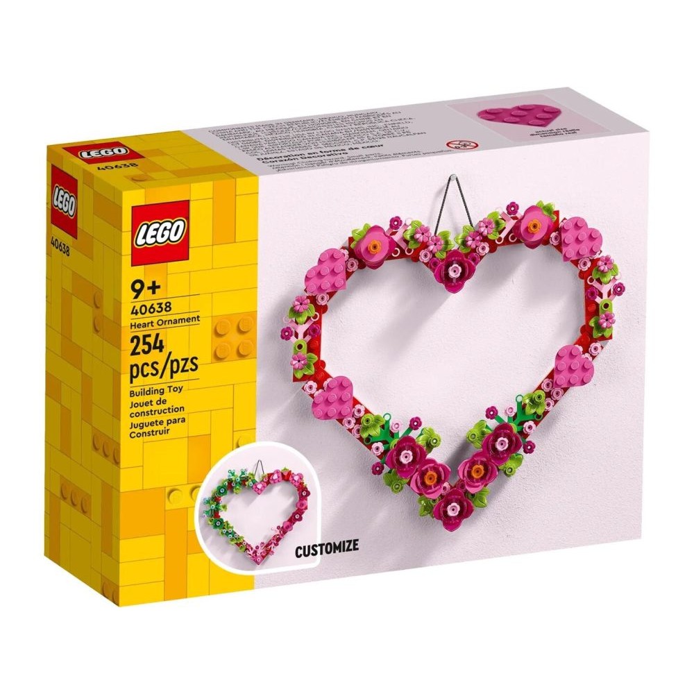 LEGO® Heart Ornament (40638)