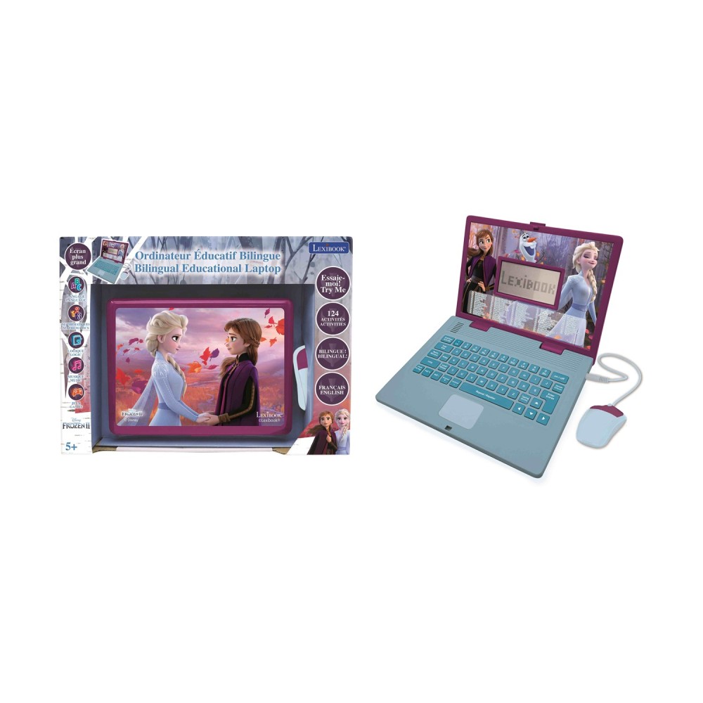 Lexibook Disney: Frozen - Bilngual Laptop - Greek &amp; English Language (25.JC598FZi8)