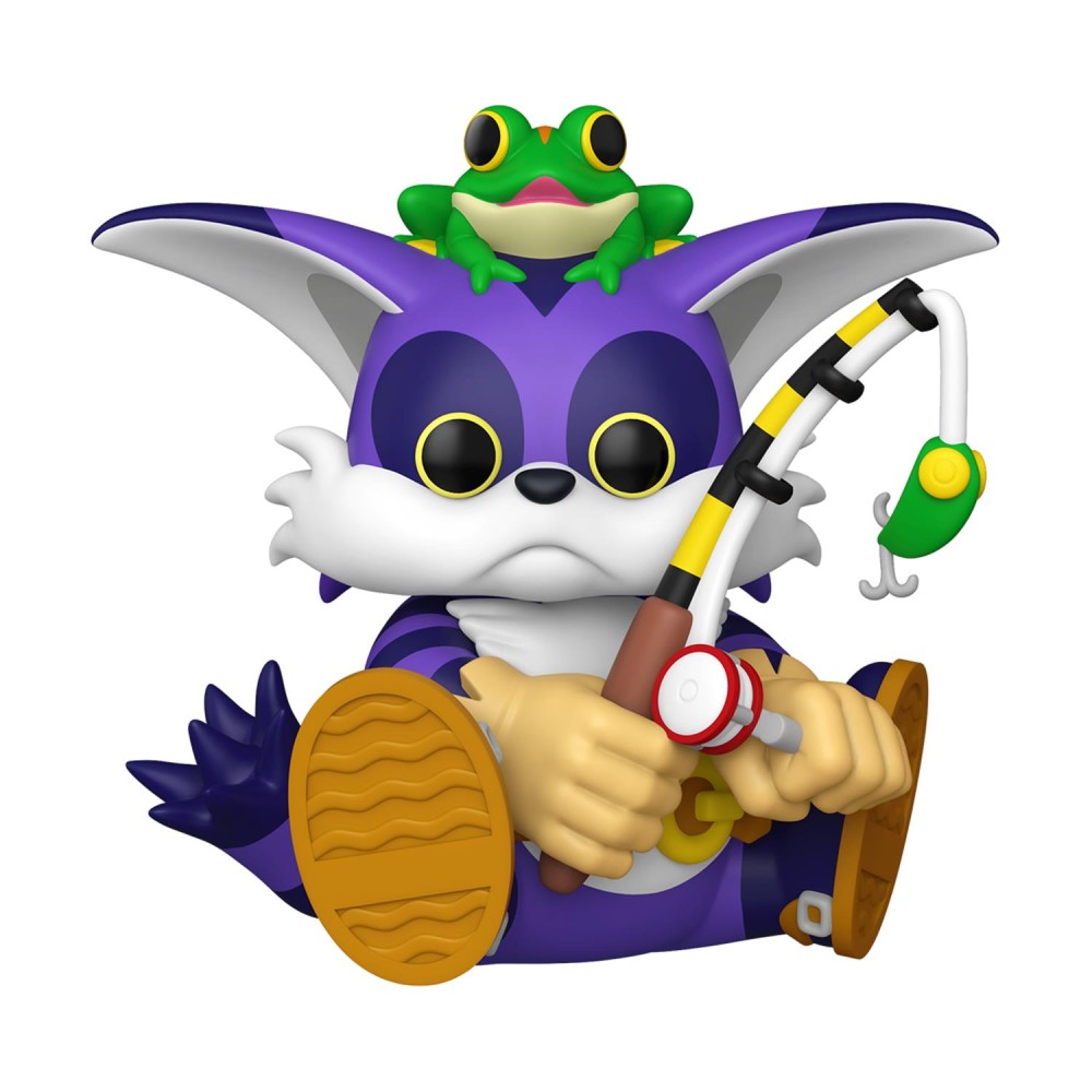 Funko Pop! Super: Sonic The Hedgehog - Big (The Cat with Froggy) #1058 Vinyl Figure (6")