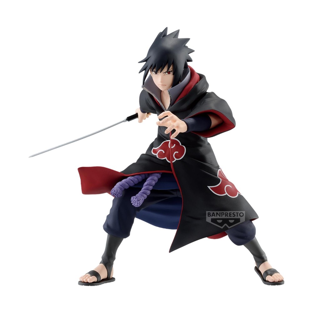 Banpresto Naruto Shippuden: Vibration Stars - Uchiha Sasuke-IV Statue (15cm) (89812)