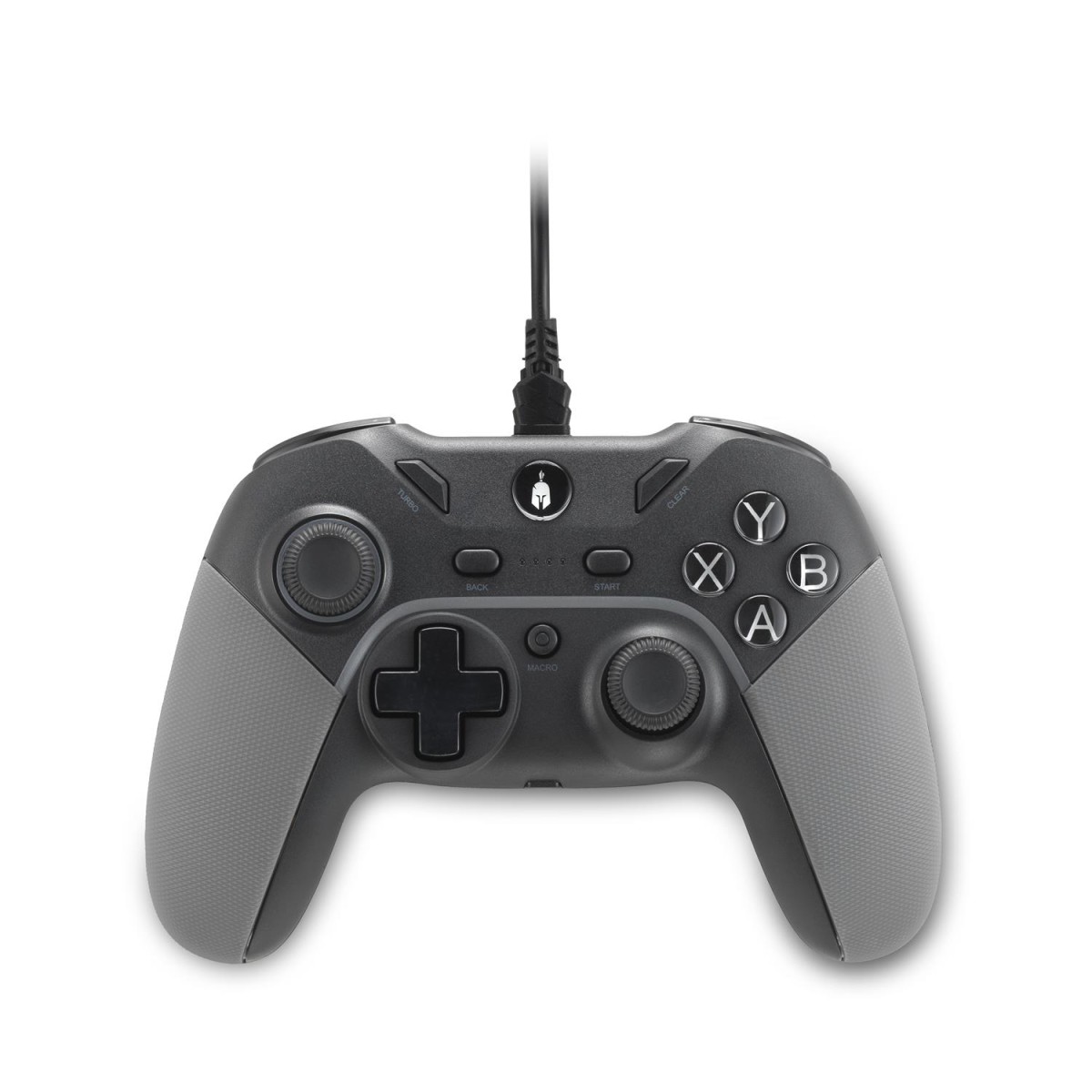 Spartan Gear - Pelekys Wired Controller (compatible with PC and playstation 3) (colour: Black)