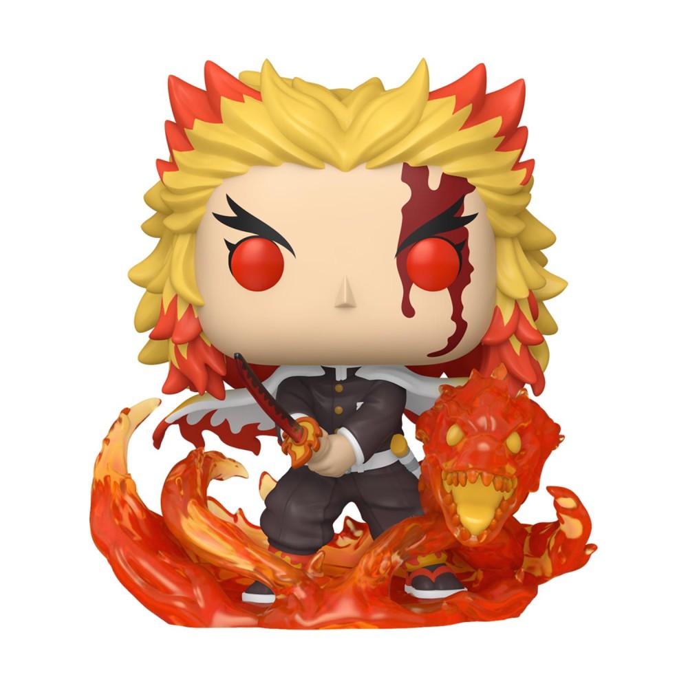 Funko Pop! Premium: Demon Slayer- Kyojuro Rengoku (9th Form) #1856 Vinyl Figure