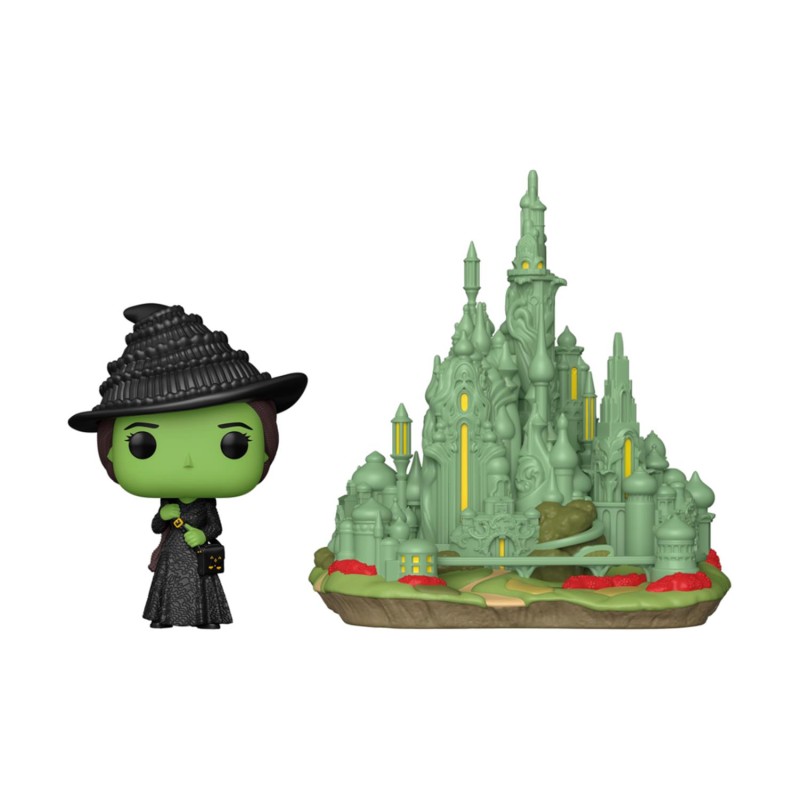 Funko Pop! Town: Wicked - Elphaba with The Emerald City #44 Vinyl Figures