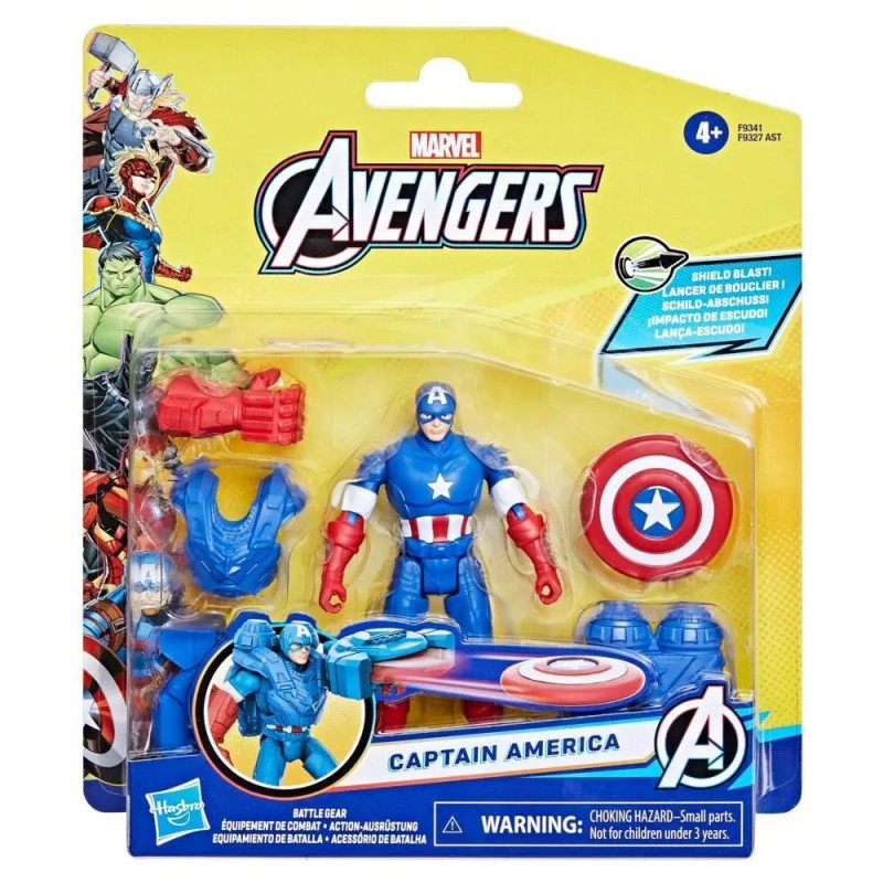 Hasbro Marvel: Avengers Battle Gear - Captain America Action Figure (F9341)*