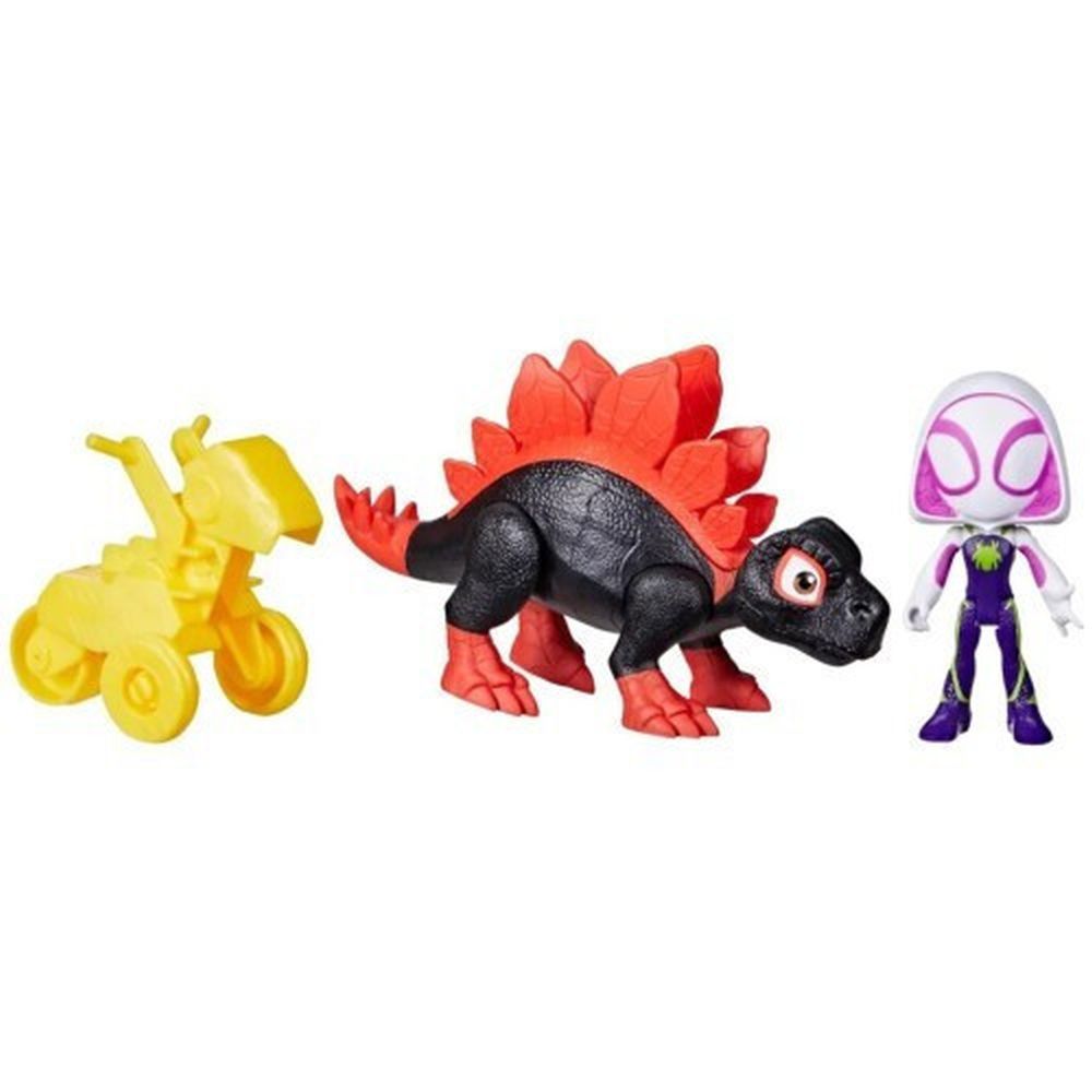 Hasbro Disney Marvel: Spidey And His Amazing Friends Dino-Webs - Dino Spin &amp; Ghost-Spider (G0125)