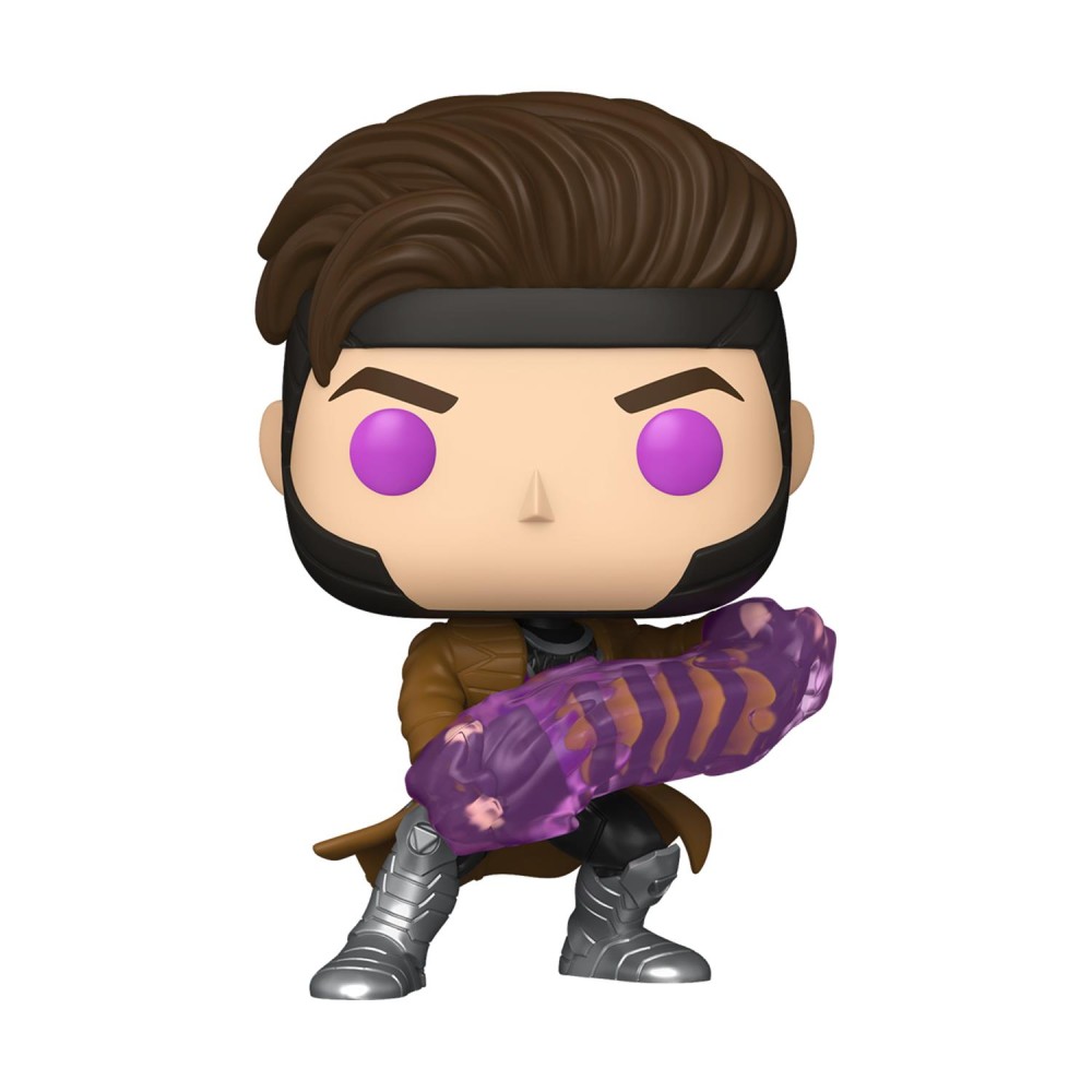 Funko Pop! Marvel: Deadpool &amp; Wolverin - Gambit #1496 Bobble-Head Vinyl Figure