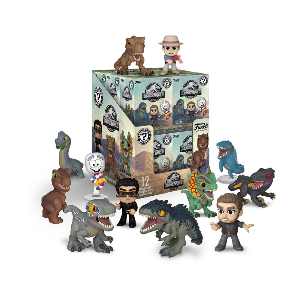 Funko Mystery Minis: Jurassic World (Blind Box/Random) Vinyl Figures
