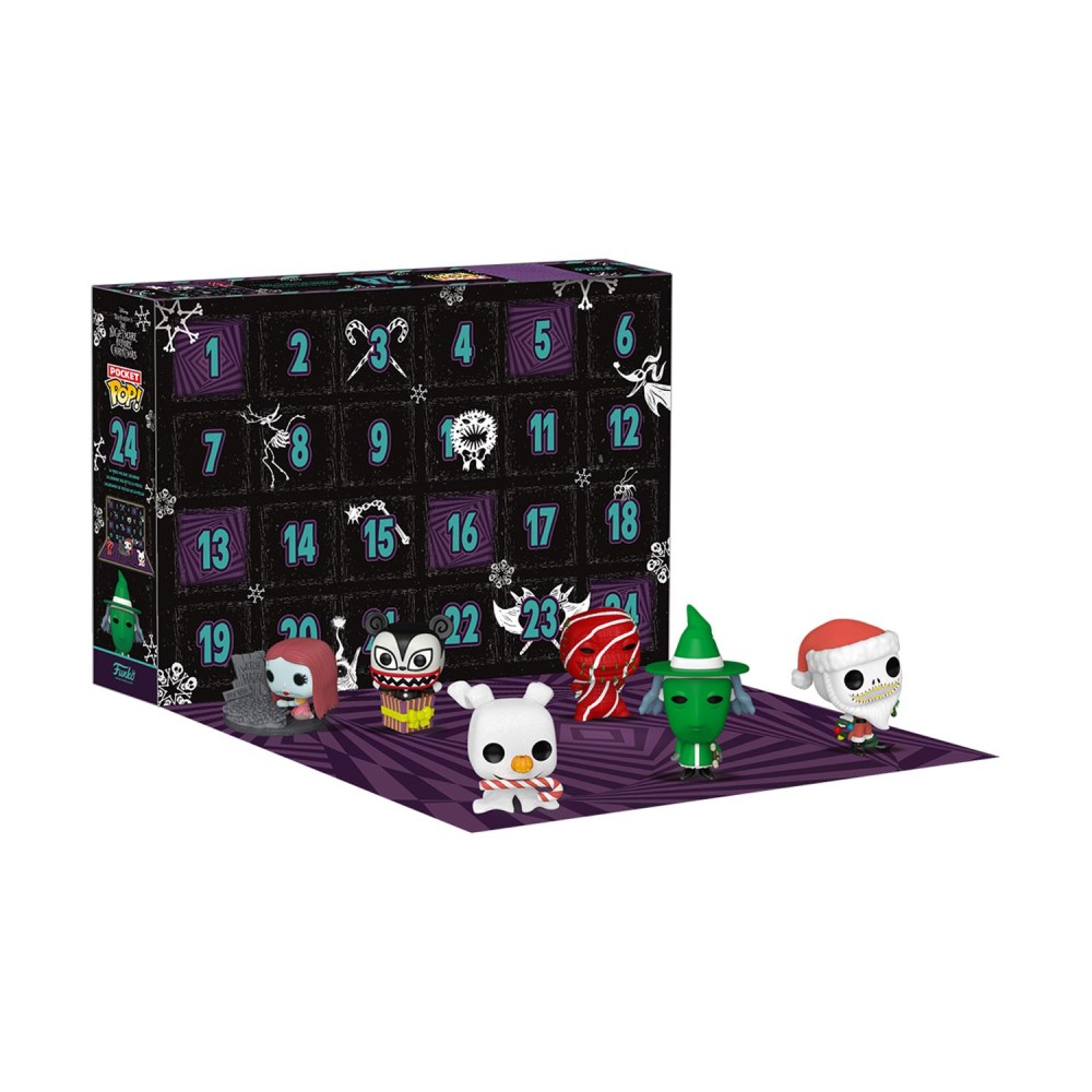 Funko Pocket Pop! Advent Calendar Disney: The Nightmare Before Christmas - 24 Day Countdown Calendar Vinyl Figures