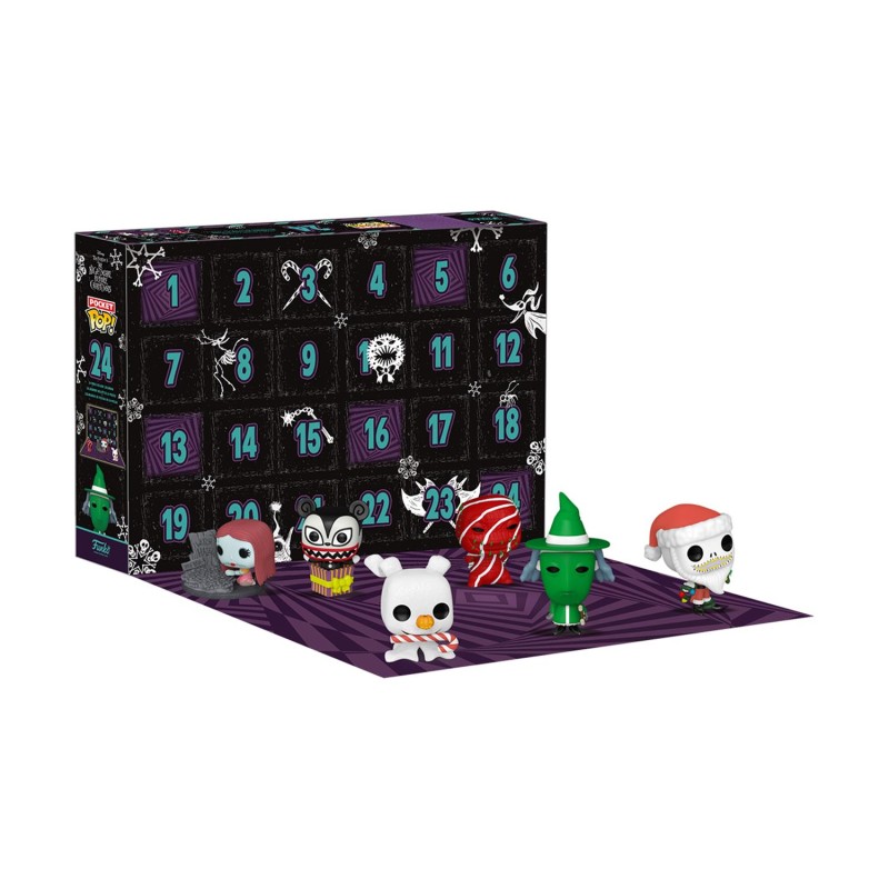 Funko Pocket Pop! Advent Calendar Disney: The Nightmare Before Christmas - 24 Day Countdown Calendar Vinyl Figures