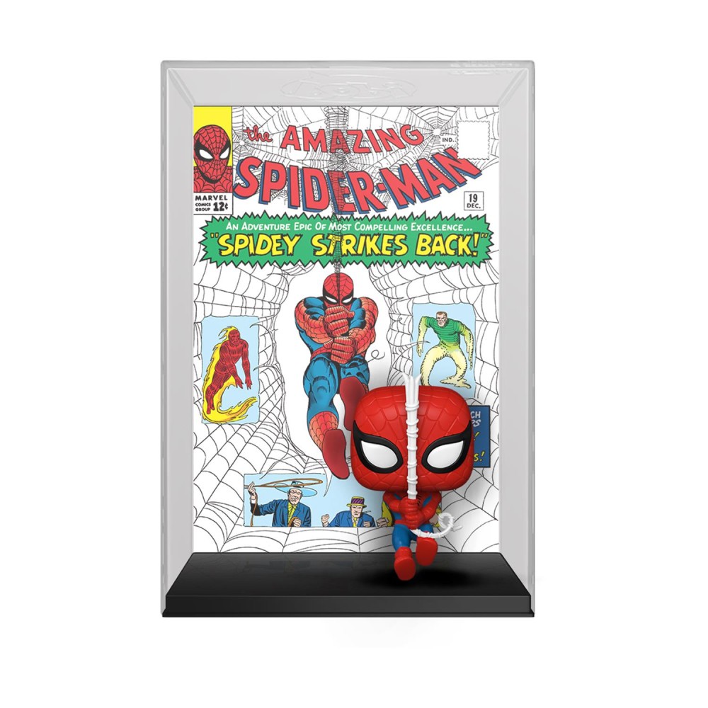 Funko Pop! Comic Covers: Spider-Man - The Amazing Spider-Man "Spidey Strikes Bak" #72 Vinyl Figure