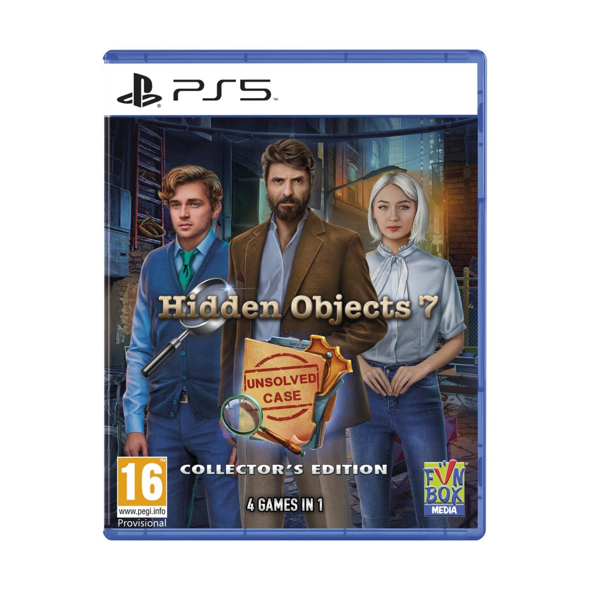 PS5 Hidden Objects 7 - Unsolved Case Collector Edition