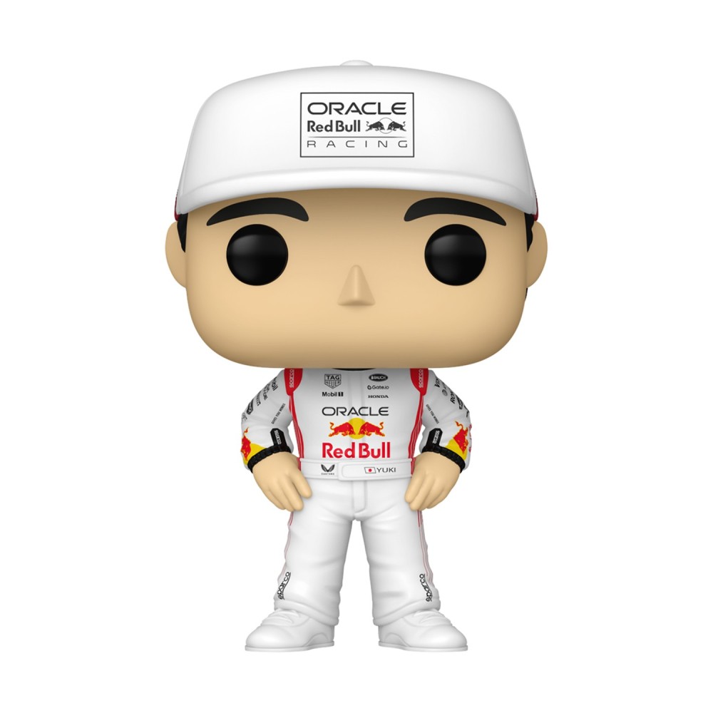 Funko Pop! Racing: Oracle Red Bull Racing - Yuki Tsunoda (with Hat) #15 Vinyl Figure