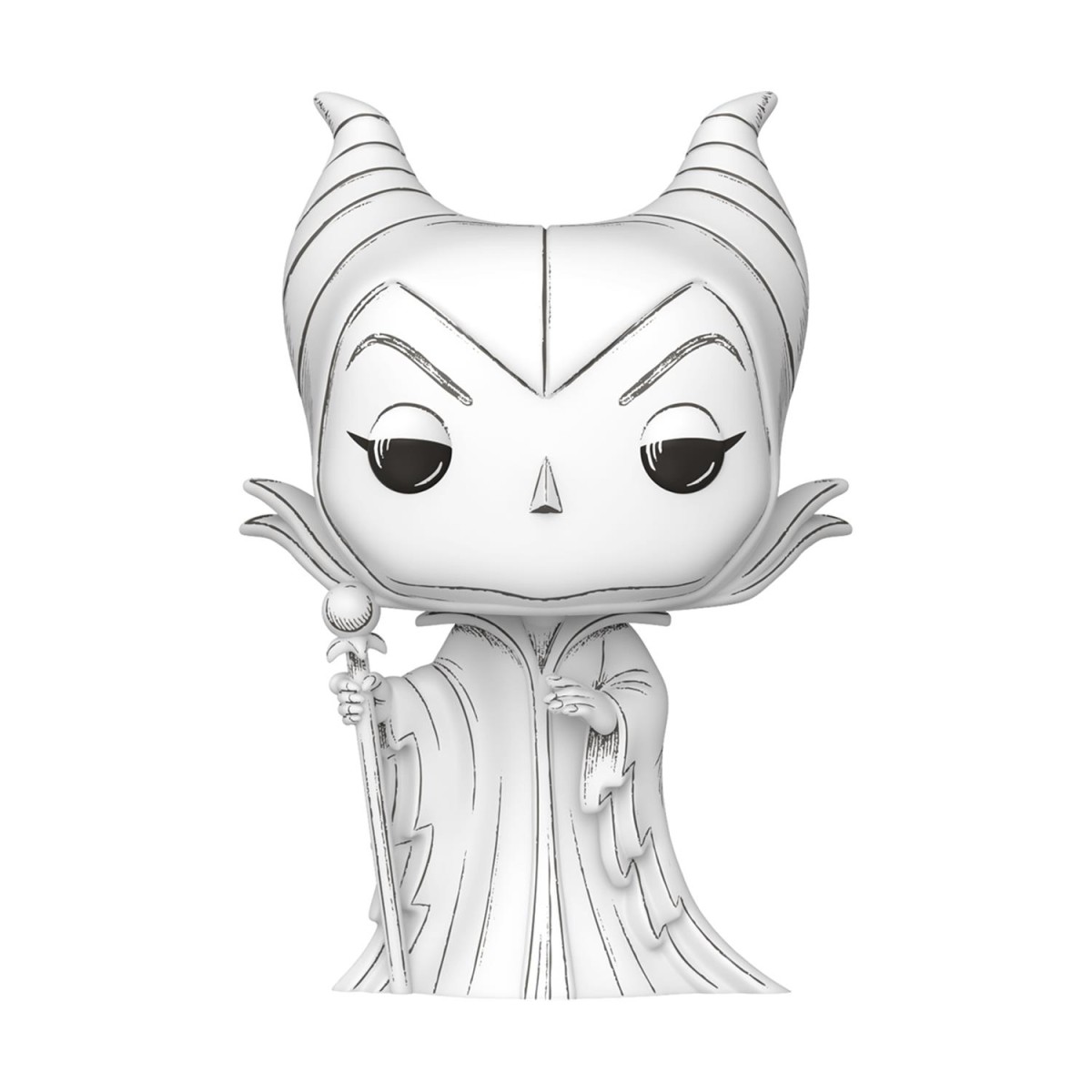 Funko Pop! Disney: Sleeping Beauty (Sketched) - Maleficent #1648 Vinyl Figure Funko Pop! Disney: Sleeping Beauty (Sketched) - Maleficent #1648 Vinyl Figure