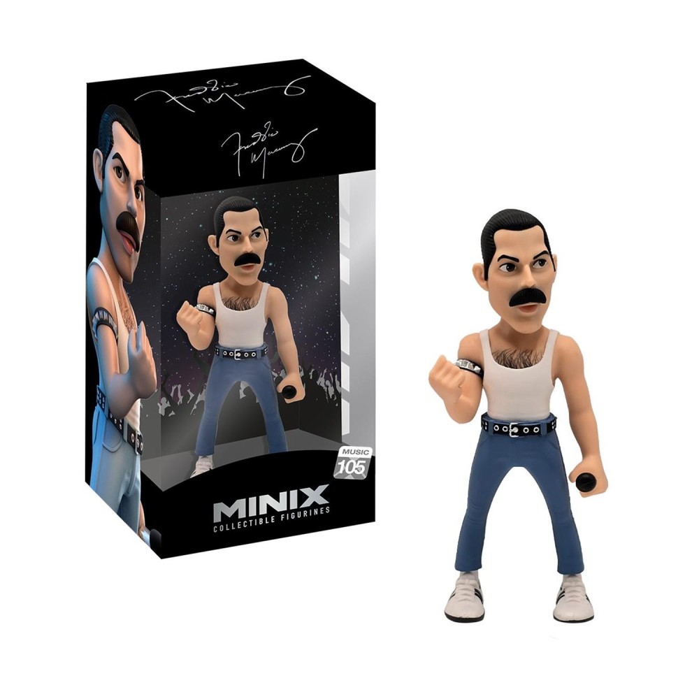 Minix Collectible Figurines: Music - Freddie Mercury Figure 12 cm (MNXA0000)