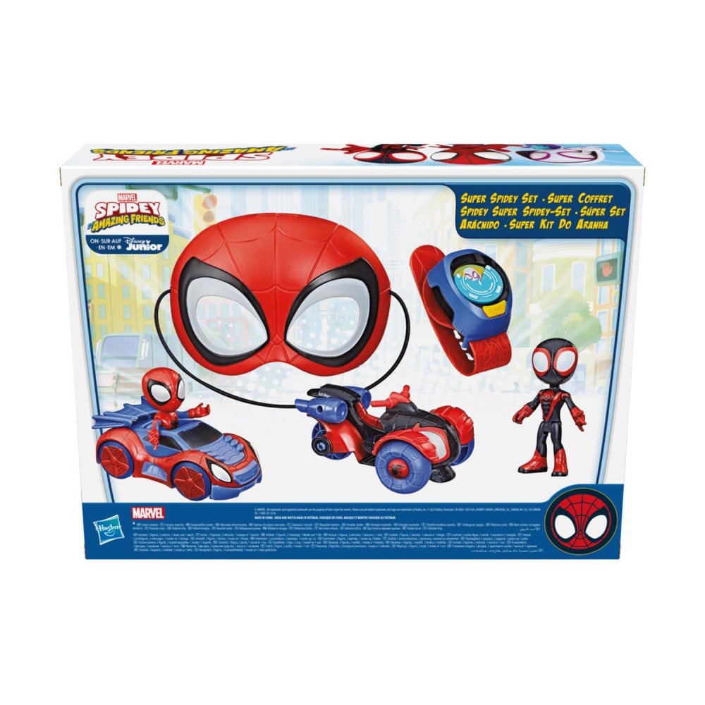 Hasbro Disney Junior: Spidey And His Amazing Friends - Super Spidey Set Vehicle (F6691)
