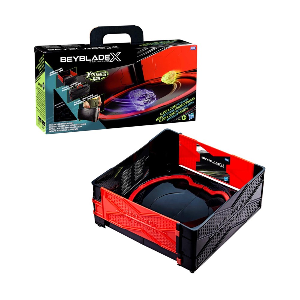 Hasbro Bey Blade X:  X-Celerator Rail - Clash &amp; Carry Beystadium (G0841)